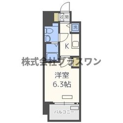 プレサンス難波セレクトの物件間取画像